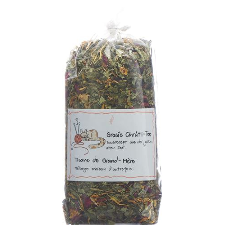 Herboristeria Grosis Chrütli tea in a 60 g bag