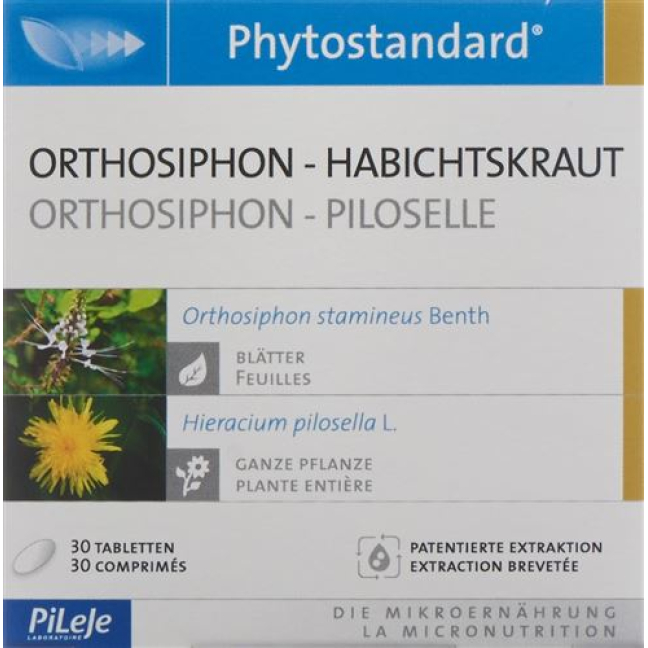 Phytostandard Orthosiphon-hawkweed 片剂 30 片