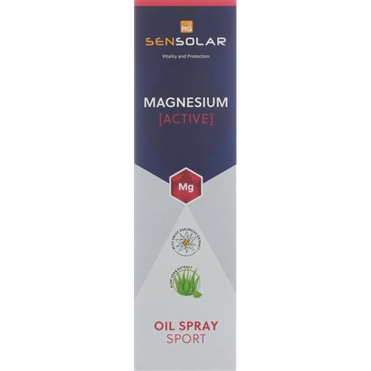 Sensolar Magnesium Active Oil Spray Sport 100 ml