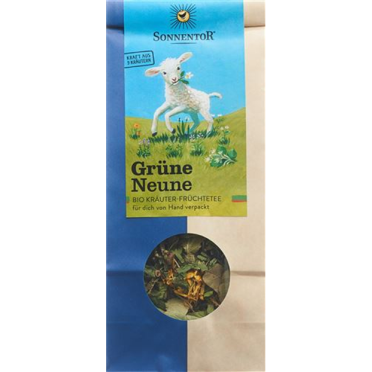 Sonnentor Green Nine Tea open 60g