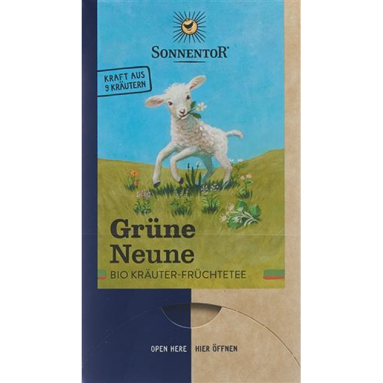 Sonnentor Green Nine tea Bataljon 18 stuks