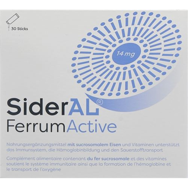 SIDERAL Ferrum Actif PLV 30 Btl 1.6 g