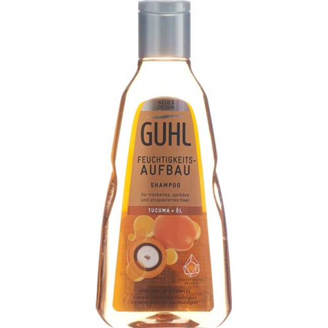 GUHL moisture build-up shampoo bottle 250 ml