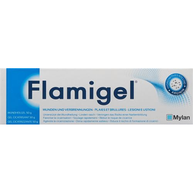 Flamigel ჭრილობის სამკურნალო გელი Tb 50 გრ