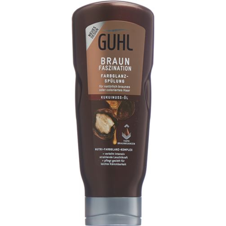 GUHL Brown fascination Farbglanz flushing Fl 200 ml