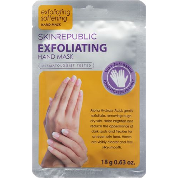 skin republic Exfoliating Fruit Acid Hand Mask 18 g