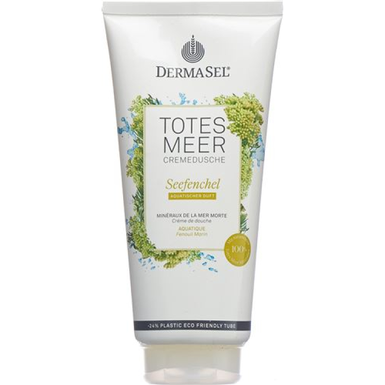 Dermasel cream shower sea fennel French German Italian Tb 200 ml