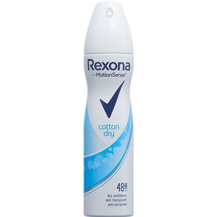 150 Rexona デオドラント エアゾール コットン ドライ 蒸散防止剤 ml