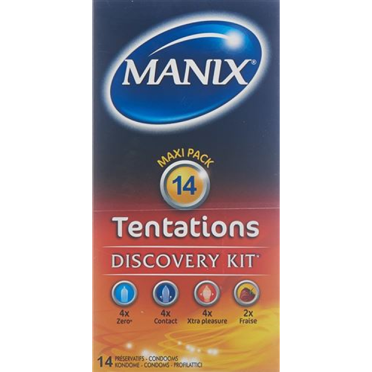 Manix Tentation Condoms 14 pieces