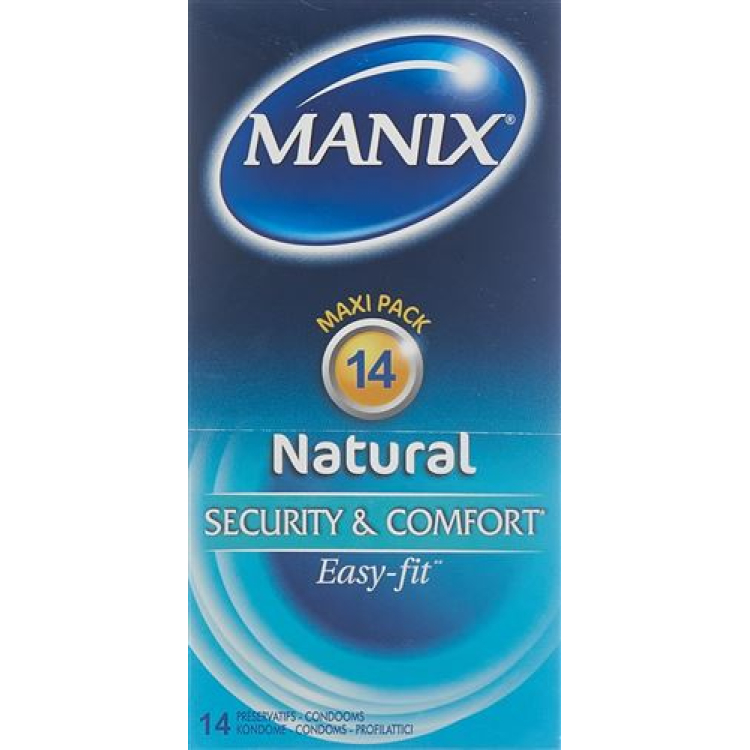 Manix Natural Condoms 14 pieces