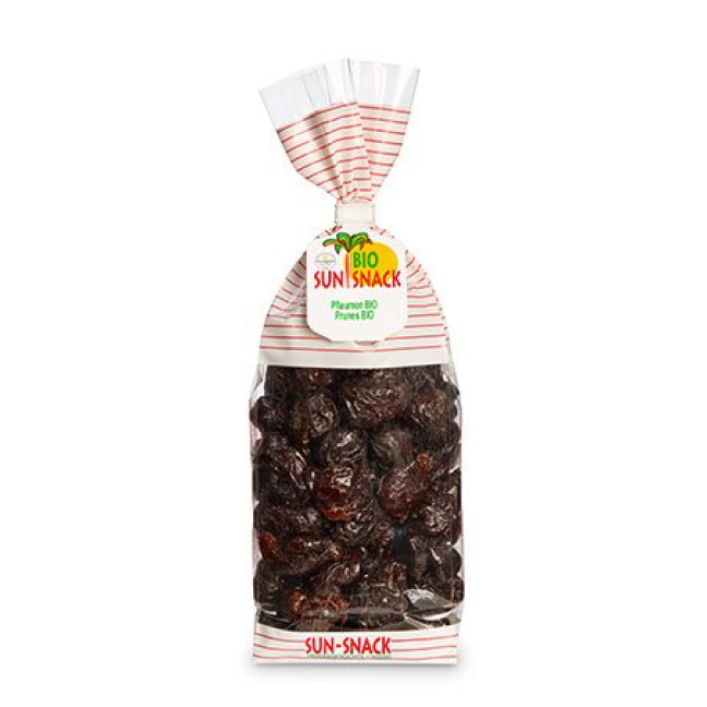 Bio Sun Snack plum beg organik tanpa batu 225 g