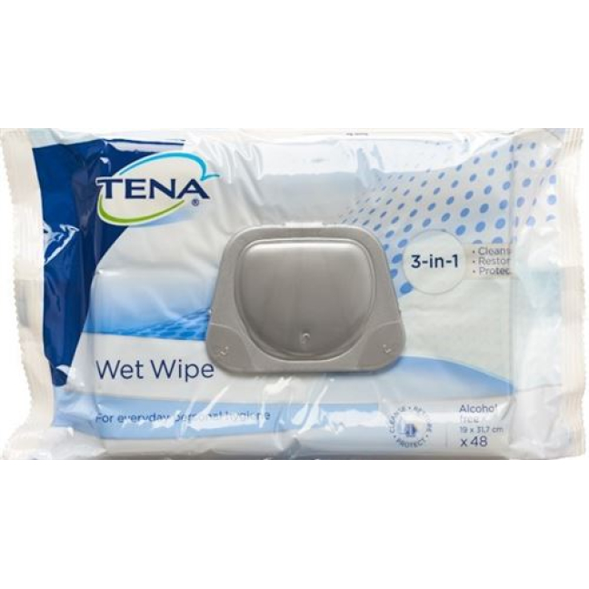 TENA Wet Wipes 48 Stk