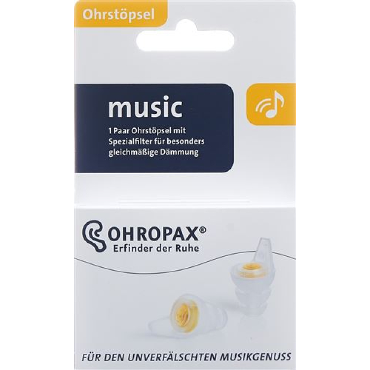 Musik öronproppar 1 par