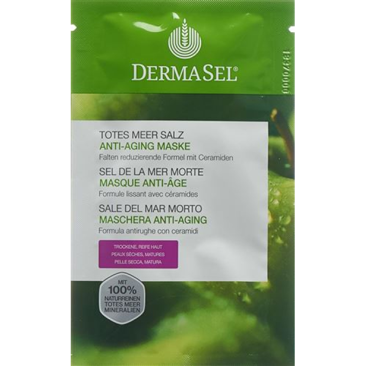 Dermasel mask anti-aging tysk / fransk / italiensk bataljon 12 ml