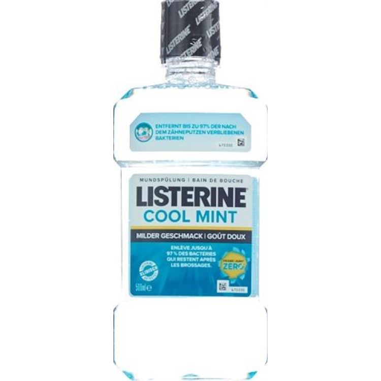 Listerine ağız yuyucusu Coolmint yumşaq Fl 500 ml