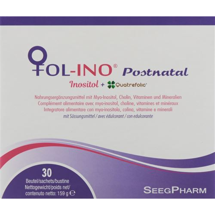 Fol-Ino postnatal PLV Btl 30 pcs