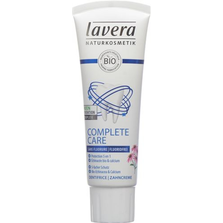 Lavera Toothpaste complete care fluoride-Tb 75 ml