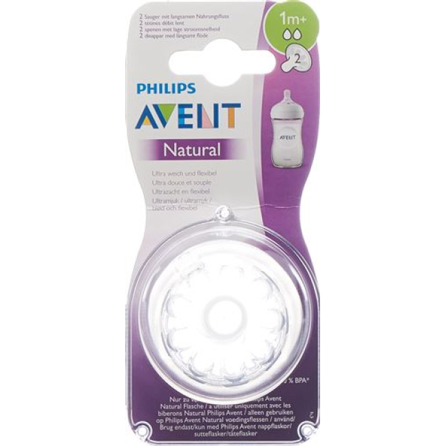 Avent Philips Natural Sauger 2 1 Monate 2 Stk