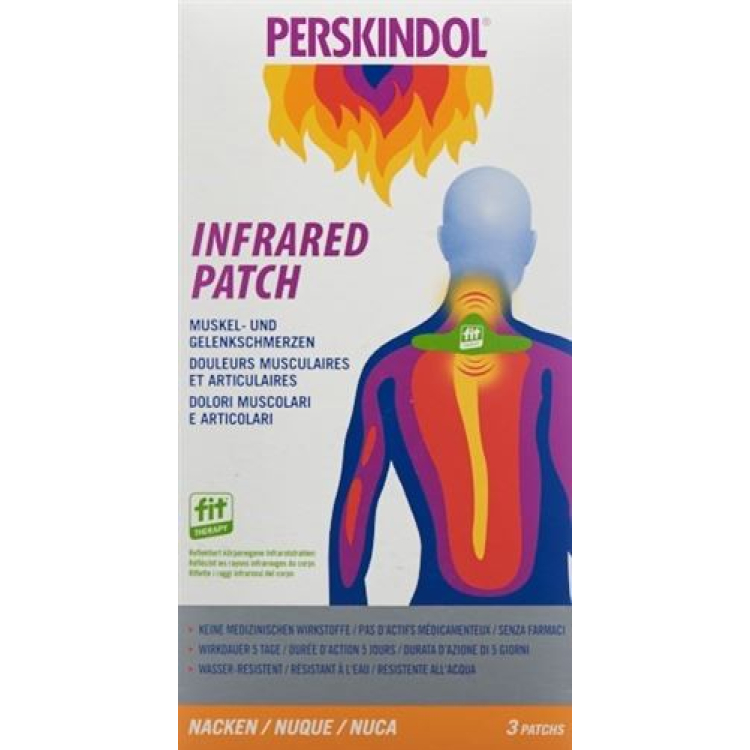 Perskindol Infrared Patch neck 3 គ្រឿង