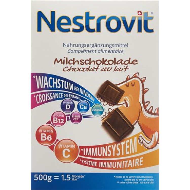 Nestrovit melkchocolade NIEUW 500 g