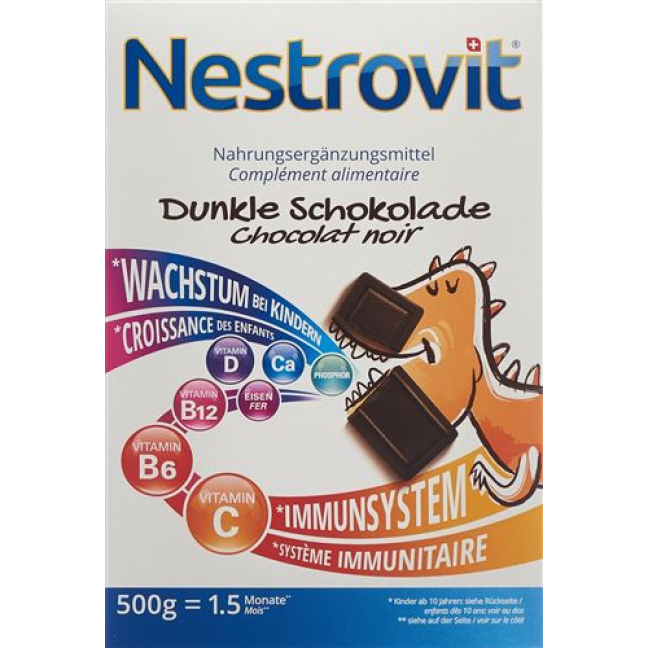 Nestrovit Μαύρη σοκολάτα ΝΕΑ 500 γρ