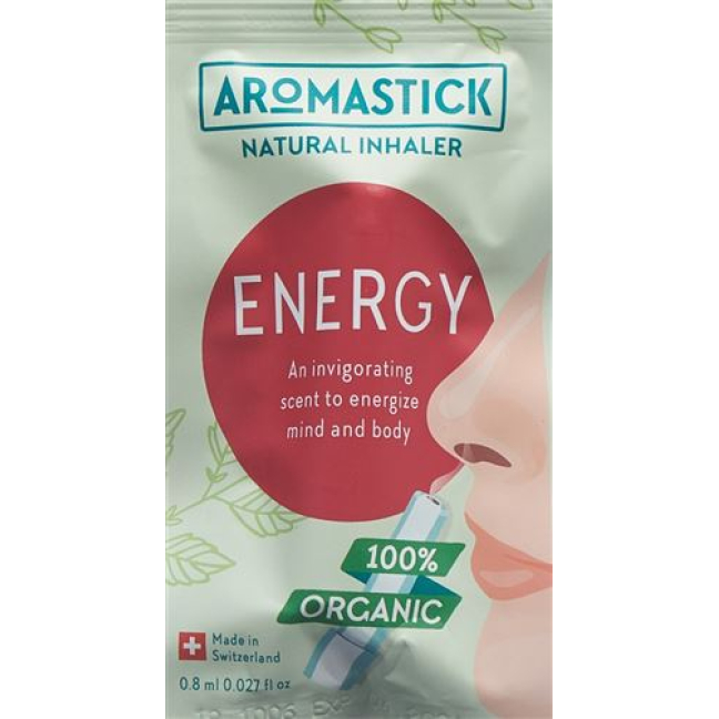 AROMA STICK olfactory pin 100% Bio Energy