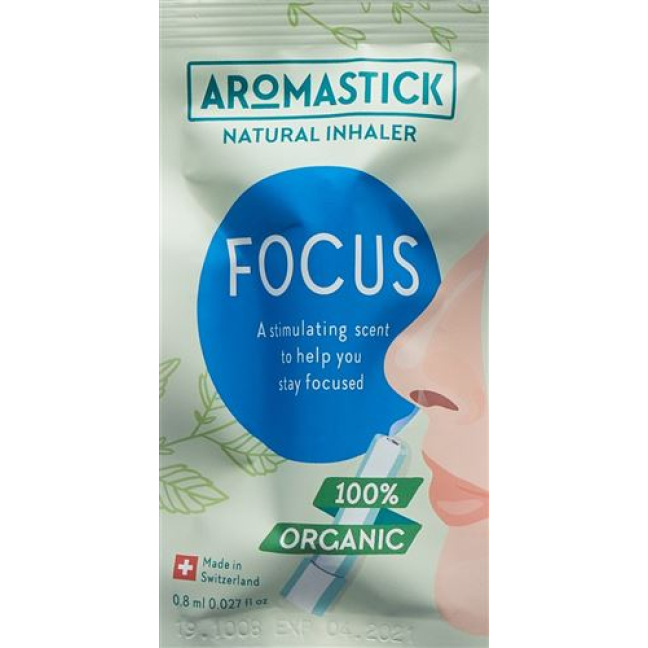 AROMA STICK olfactory pin 100% organic Focus