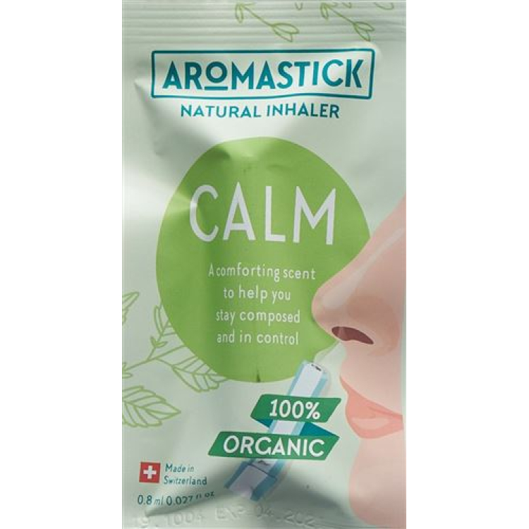 AROMA STICK olfactory pin 100% organic Calm