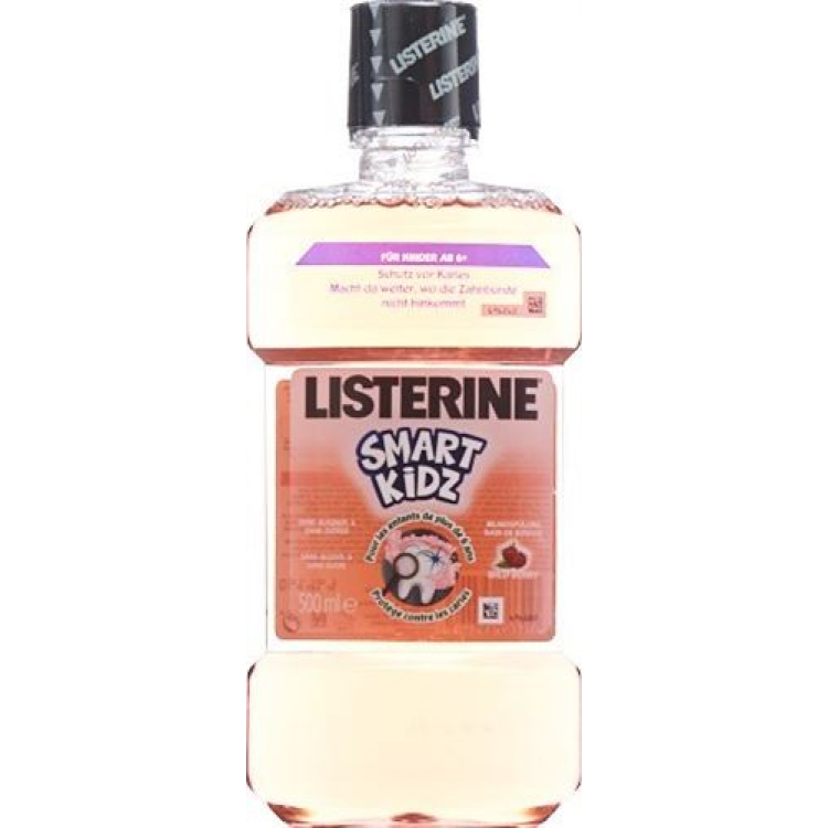 Listerine munnvann Smart Kidz Berry Fl 500 ml