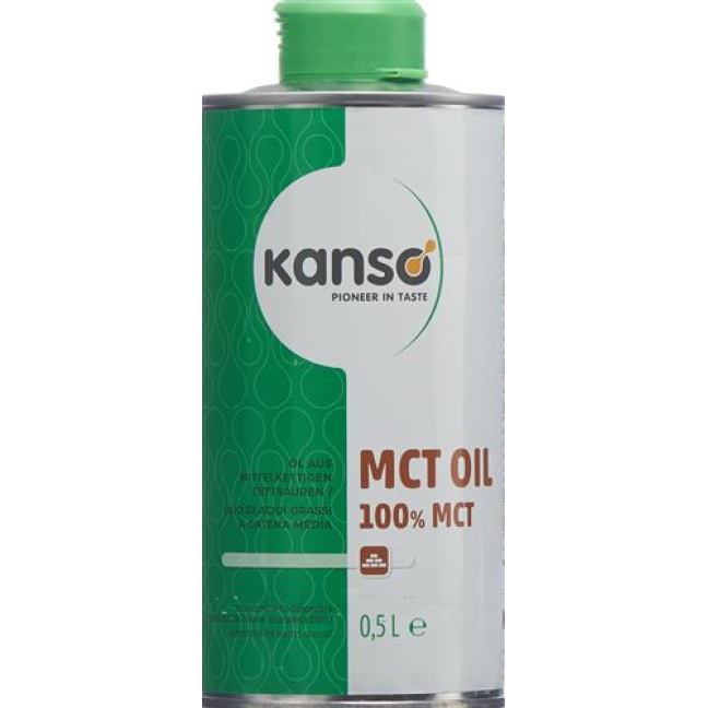 Kanso MCT olje 100% Fl 500 ml