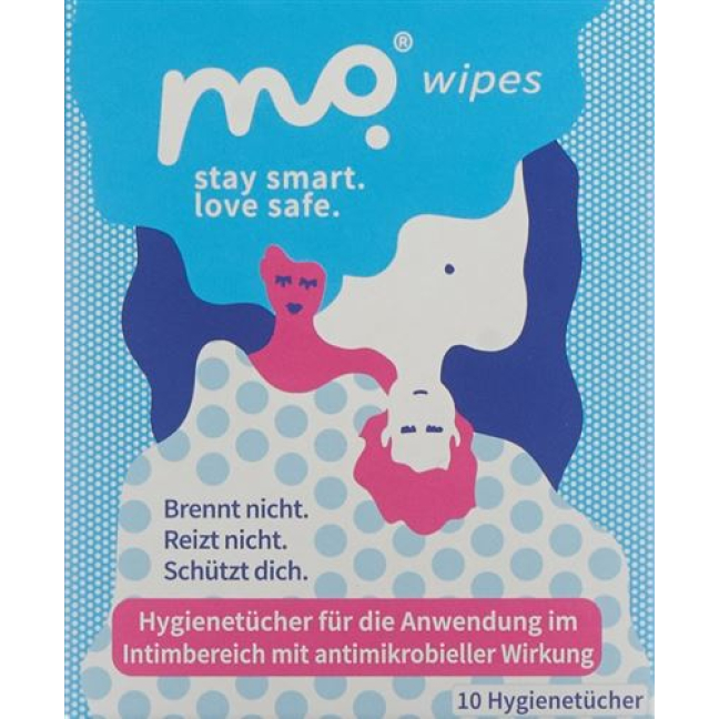 MO foam Intimate Hygiene Wipes 10 pcs
