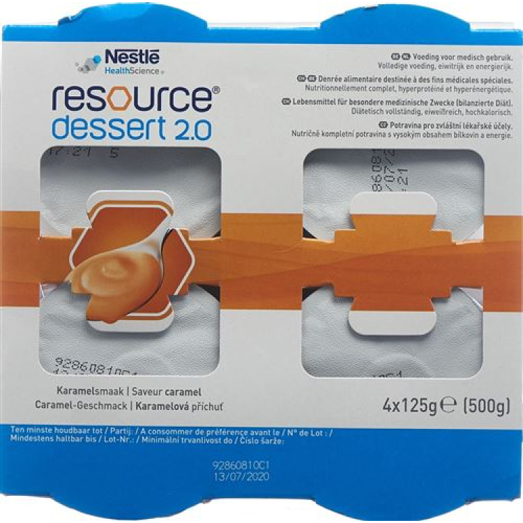 Resource Dessert 2.0 Caramel 4 Cup 125 g