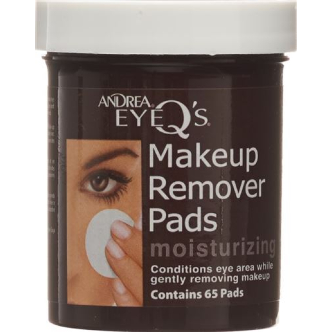 Andrea Eye Makeup Remover Pads 65 pcs - Beeovita