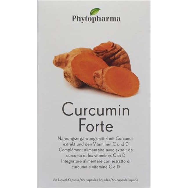 Phytopharma Curcumin Forte Líquido 60 cápsulas