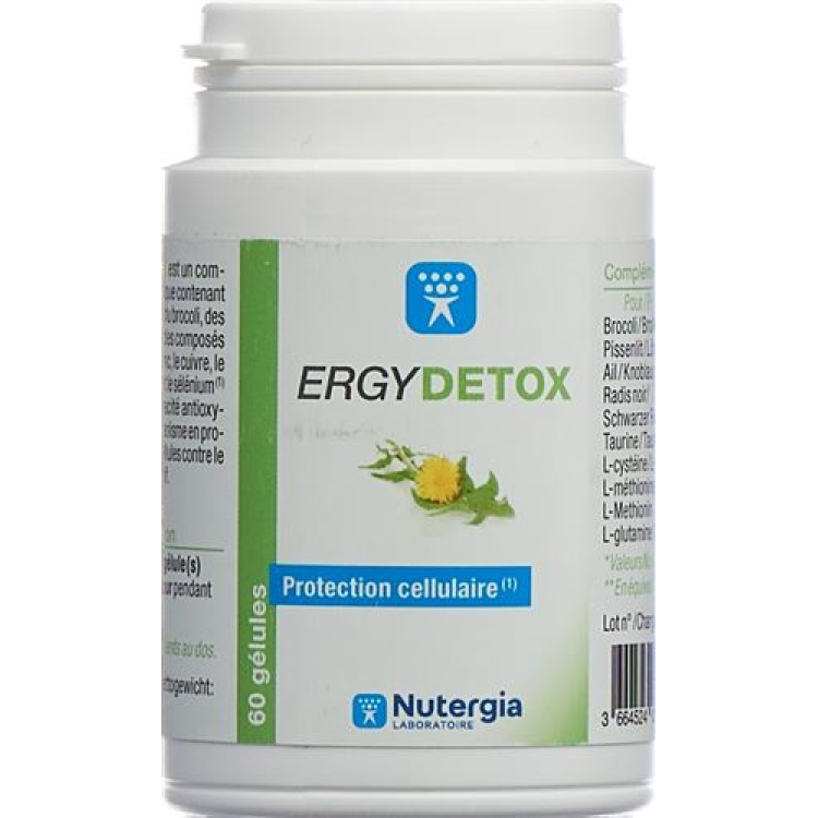 Нутергия Ergydetox Gélules can 60 бр