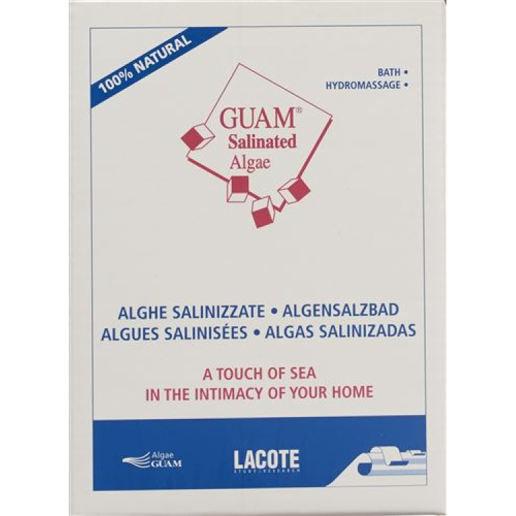 Guam Bagno sól alkaliczna do kąpieli wodorostów 5 kg