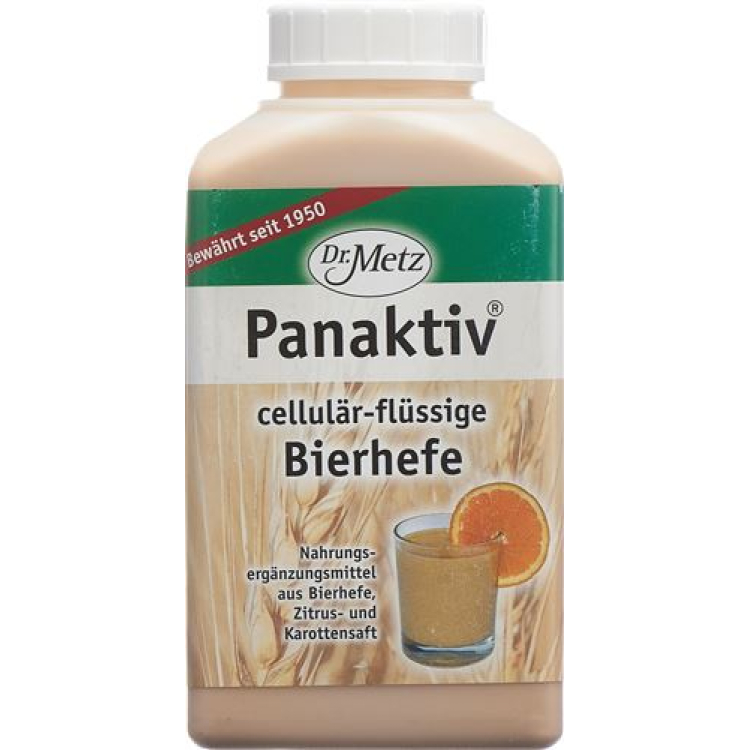 Dr. Metz Panaktiv brewer's yeast liq Fl 500 ml