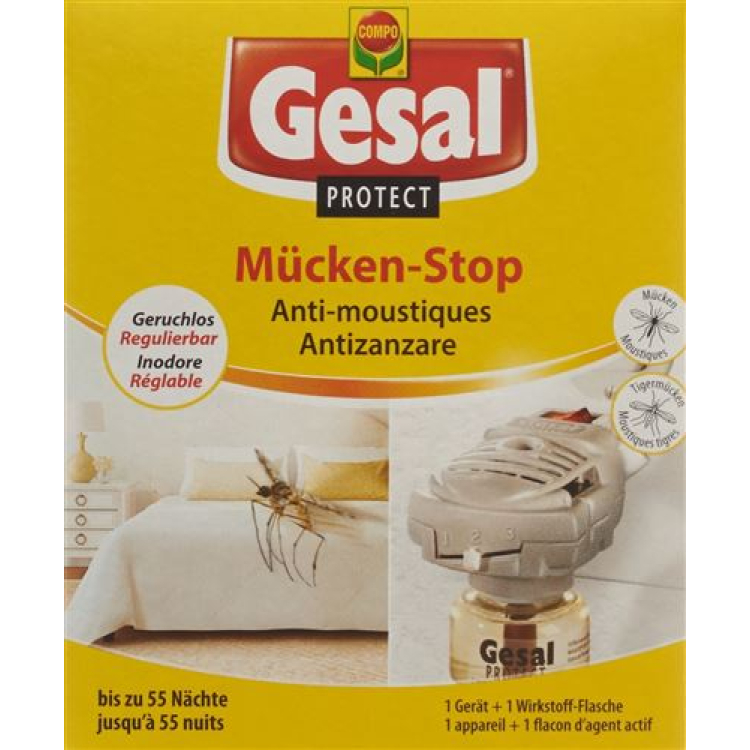 پشه Gesal PROTECT Verdunster + 35ml را متوقف می کند