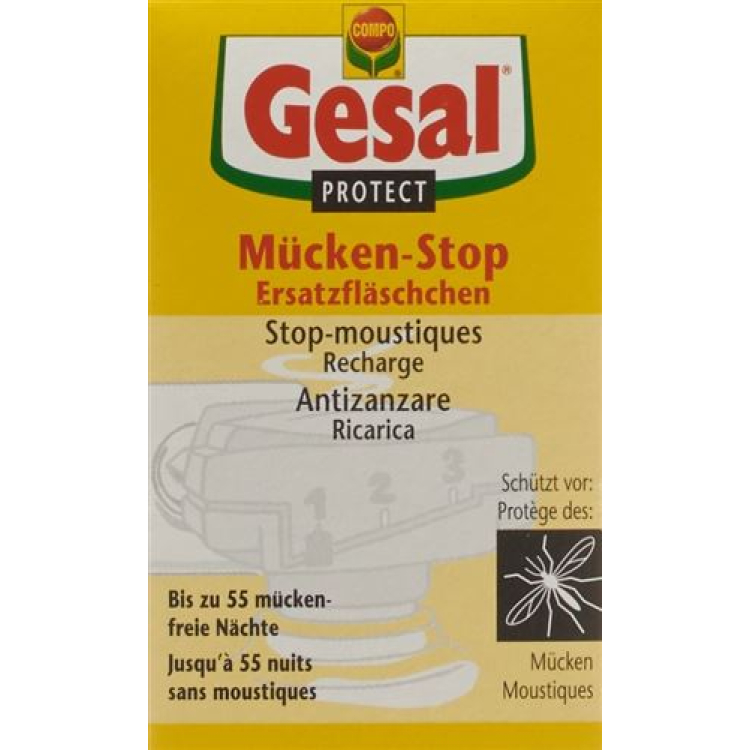 Gesal PROTECT մոծակների կանգառի լիցքավորում 35 մլ