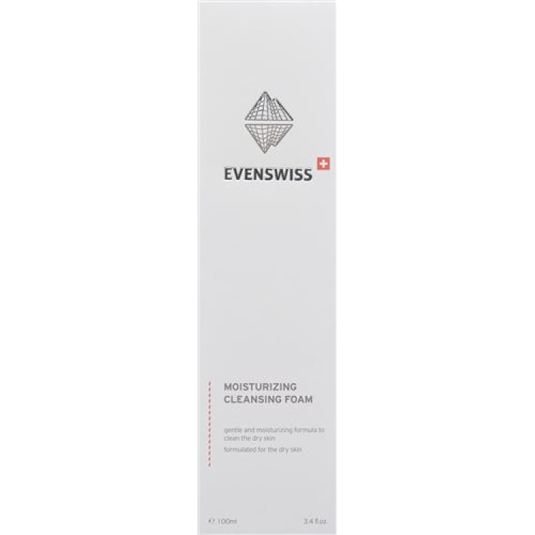 EVENSWISS Moisturizing Cleansing Foam Fl 100 ml