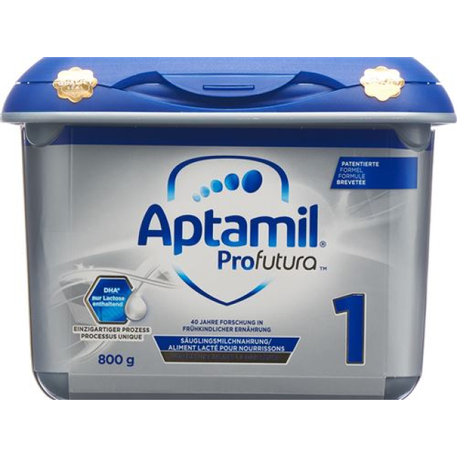 Milupa Aptamil 1 Profutura pudełko zabezpieczające rozpoczynające mleko 800 g