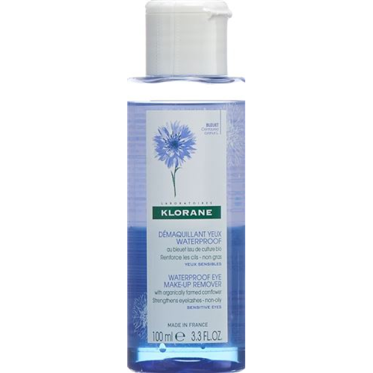 Klorane Bleuet 眼部彩妆 Entfener 防水 100ml