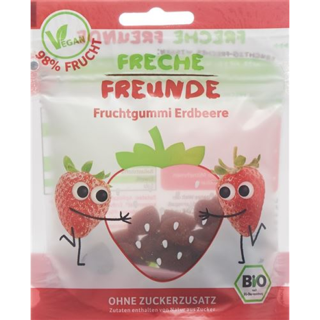 Naughty Friends fruit jelly strawberry Btl 30 g