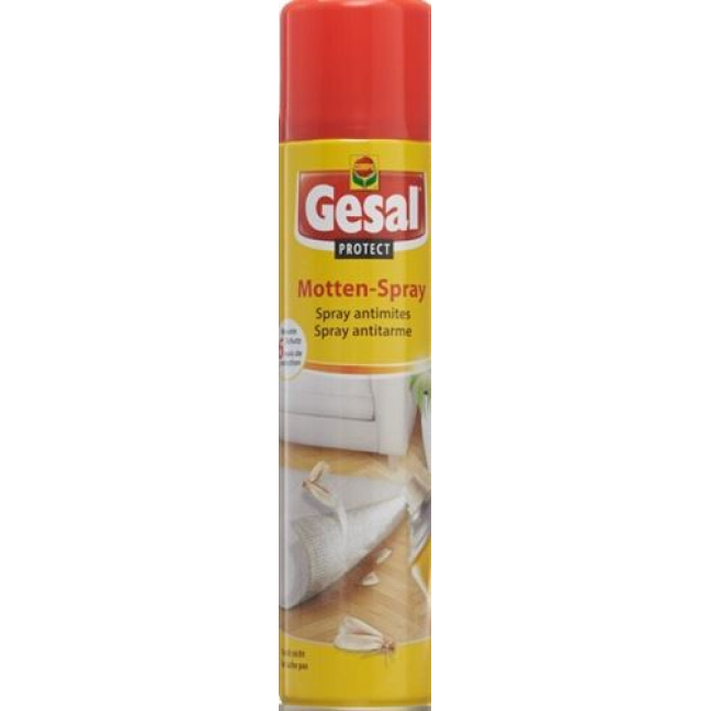 Gesal Protect Moth Spray 400ml - Insecticide and Body Care Product