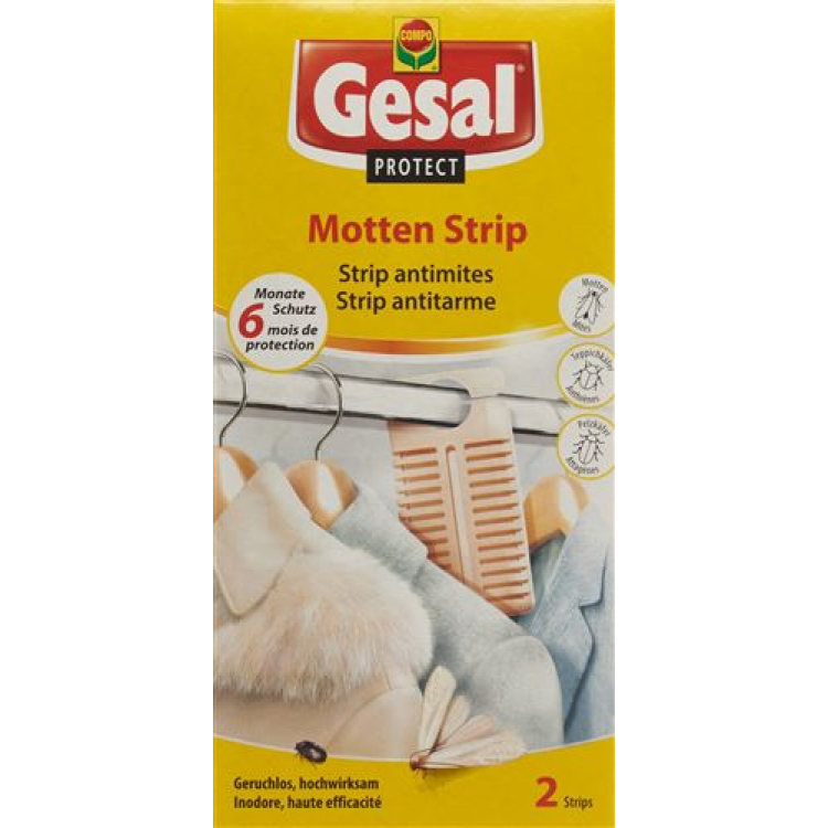 Gesal PROTECT Moth Strip 2 ədəd