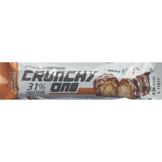 BEST BODY Crunchy One Bar Vanilla Caramel 51 g