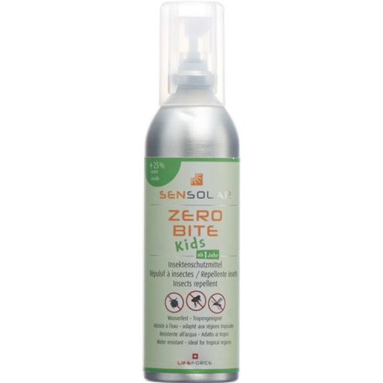 Sensolar Zero Bite Kids & muggen Tekenbescherming Spr 100 ml