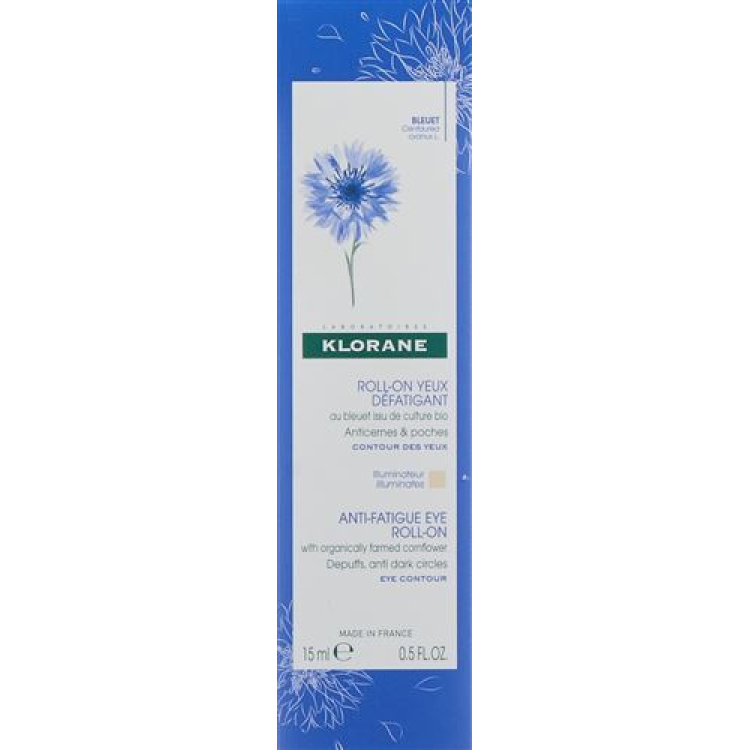 Klorane Bleuet Bengkak Roll-on 15ml