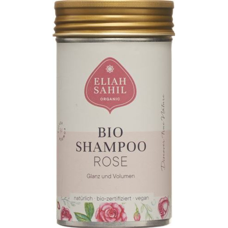 ELIAH SAHIL Shampoo Rose PLV brilho e volume Ds 100 g