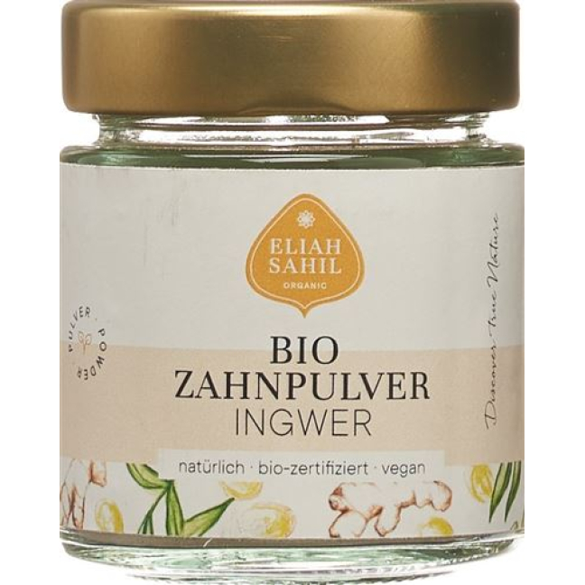 ELIAH SAHIL Toothpowder Ginger Ds 45 g